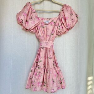 LoveShackFancy x Target. Pink floral dress. Size 2. NWT